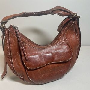 Vintage Y2K BCBGMAXAZRIA leather shoulder bag